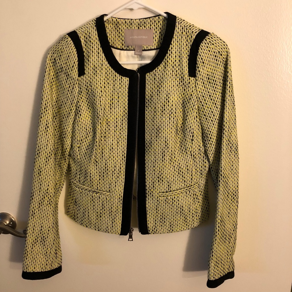 Banana Republic Classic Tweed Jacket